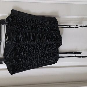 Torrid Lace Up Black Vintage Corset size 44